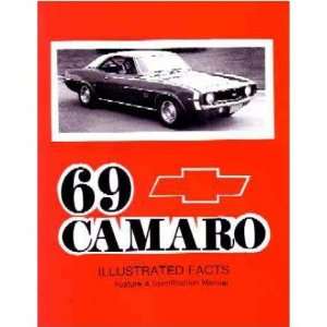  1969 CHEVROLET CAMARO Facts Features Sales Brochure 