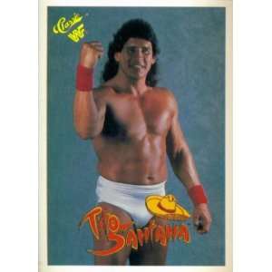  1990 Classic WWF Wrestling Card #21  Tito Santana Sports 