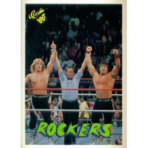  1990 Classic WWF Wrestling Card #121  The Rockers Sports 