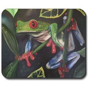  Red Eyed Tree Frog Mouse Pad