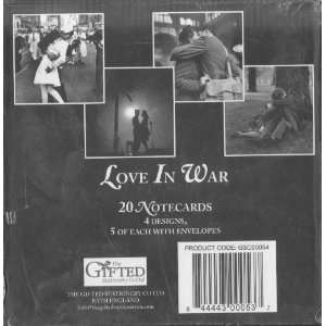 Love in War   20 Notecards and Envelopes (4 Each of 5 