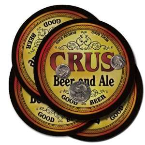  Crus Beer and Ale Coaster Set