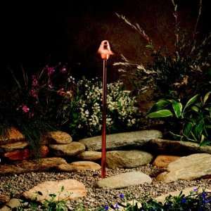 Kichler Lighting 15454CO One Light Path Fixture, Copper Finish with 