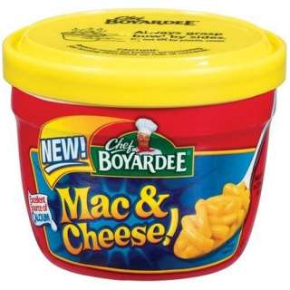 Chef Boyardee Macaroni and Cheese, 7.5 Ounce Microwavable Bowls (Pack 