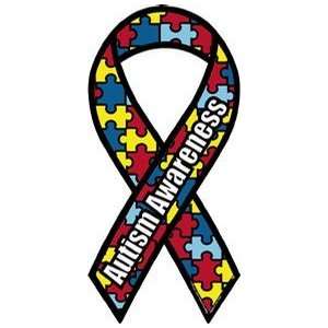  Autism Awareness Mini Ribbon Magnet Automotive