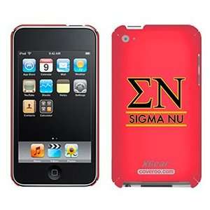  Sigma Nu name on iPod Touch 4G XGear Shell Case 