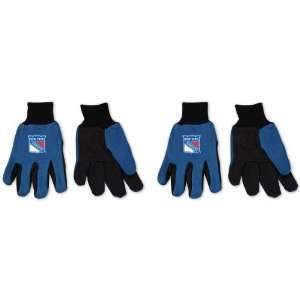   New York Rangers 2 Pair Sport Utility Gloves