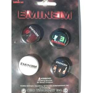  EMINEM 4 Button Set 