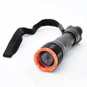  Superbright Q5 Cree LED 1 AA Zoomable Flashlight with 