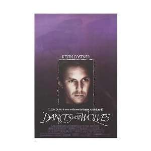  Dances With Wolves Movie Poster, 26 x 37.75 (1990)