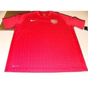  Team Arsenal 2011 Showtime Red Top Summer Soccer L   Mens 