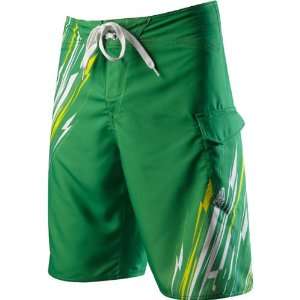 Fox Racing Showdown 12 Mens Boardshort Beach Pants   Green / Size 28