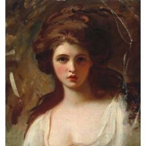 FRAMED oil paintings   George Romney   24 x 26 inches   Lady Hamilton 
