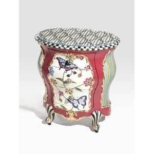  MacKenzie Childs Butterfly Accent Chest