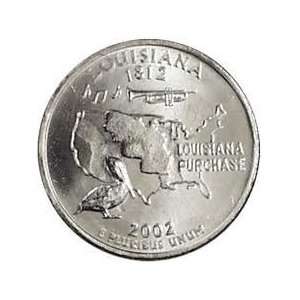  2002 D Uncirculated Louisiana Quarter 