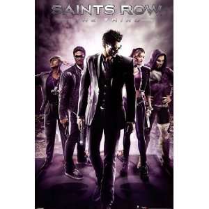 Saints Row The Third Poster (24.00 x 36.00)