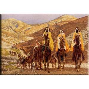 Journey of the Magi 16x11 Streched Canvas Art by Tissot, James Jacques 