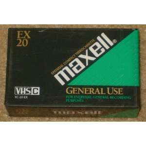  Maxell TC 20EX VHSC  Players & Accessories