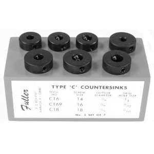  #2 Set of Countersinks with Taper Point Drills & Stop 