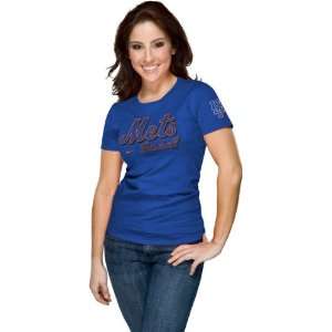  New York Mets Womens 2012 Nike Royal Practice T Shirt 