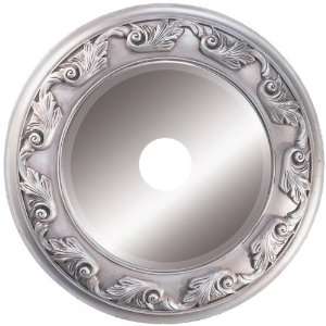   CM 132 04 Dusted Specular Taupe Mirrored Ceiling Medallion 36 inches