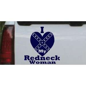  I Love my Redneck Woman Country Car Window Wall Laptop 