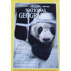    National Geographic March 1986 Giant Pandas 