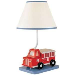  Fire Truck Table Lamp with Night Light LP45652