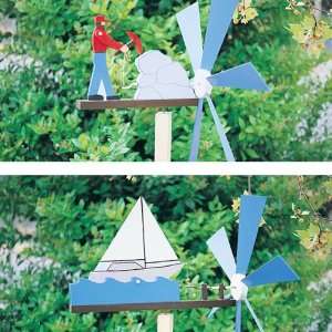  Animated Whirligigs, Plan No. 767 (Woodworking Project 
