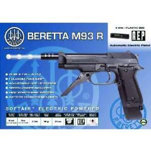  Beretta M93R Electric Non Blowback Pistol, Black Sports 