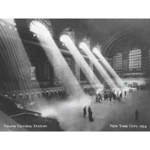  Grand Central Station, New York City, C.1934 Poster Print 
