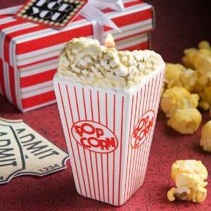  Movie theater popcorn design candle holder favors (Set of 