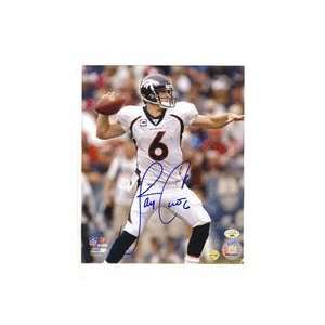  Jay Cutler Denver Broncos Autographed 8 x 10 (Throwing 