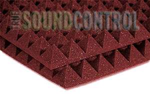 Auralex 2 Pyramids Acoustic Foam Studio Soundproofing  