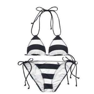   Bikini Swimwear Swimsuit Selena Black White Bikinis
