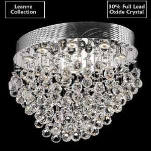  3233 Contemporary Modern Chandelier Lead Oxide Crystal 