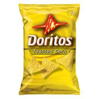Doritos Toasted Corn Tortilla Chips, 12 Oz. (Pack of 3)  