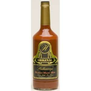Hathaway Original Bloody Mary Mix 32oz. Grocery & Gourmet Food