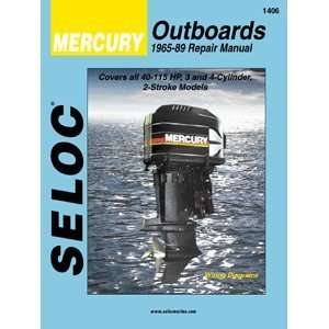   SERVICE MANUAL MERCURY OUTBOARDS 3 4 CYL 1965 89   33021 Electronics