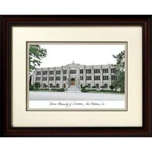 Xavier University Musketeers Limited Edition Framed Lithograph Print
