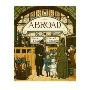  Boarding the train at the station in London Giclee Poster 