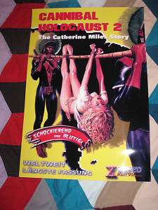 CANNIBAL HOLOCAUST 2 MOVIE POSTER HORROR GORE ZOMBIE  