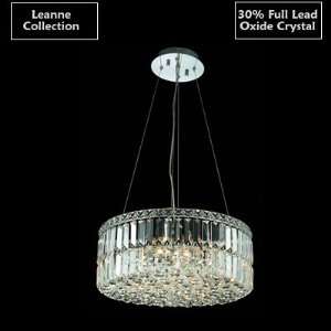  3501 Contemporary Modern Chandelier Lead Oxide Crystal 