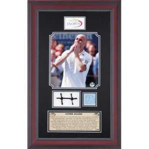  Andre Agassi 2006 US Open Memorabilia