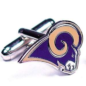  St. Louis Rams NFL Logod Executive Cufflinks w/Jewelry 