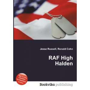  RAF High Halden Ronald Cohn Jesse Russell Books