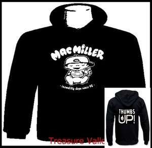 Mac Miller Thumbs Up Hoodie Knock Knock Sweater Wiz Khalifa Trump 