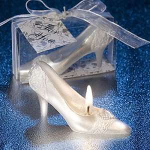  Elegant Wedding Slipper Candle Favors Health & Personal 