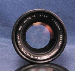   OM 4 OM4 35MM Film SLR Camera w/ 50mm 1.4 Zuiko Lens + EXTRAS  