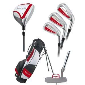  Young Gun PRO Red Lefty Junior Golf Set Club and Bag (for 